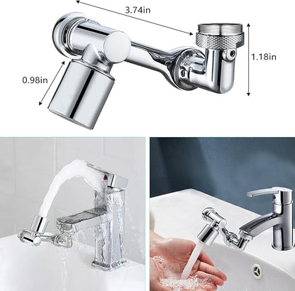 Universal -  Rotatable Faucet Aerator Extension