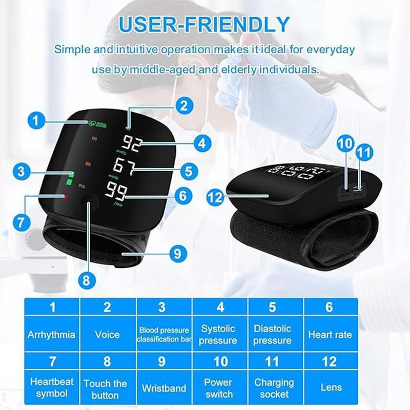 WristSense - LED Blood Pressure Monitor