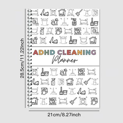 ADHD Cleaning Planner - Household Daily Cleaning Schedule