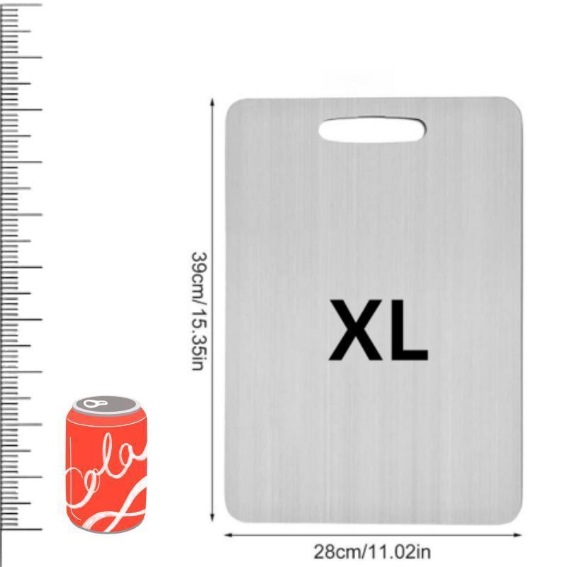 Anti-Bacterial Stainless Steel Cutting Board