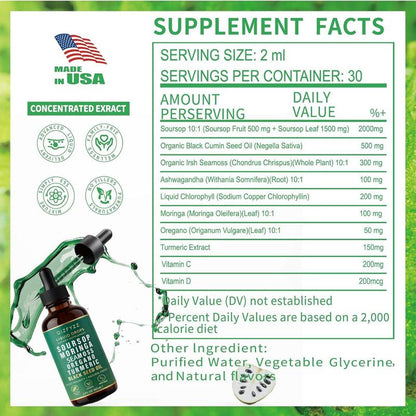 Soursop Bitters Liquid Drops 10-in-1