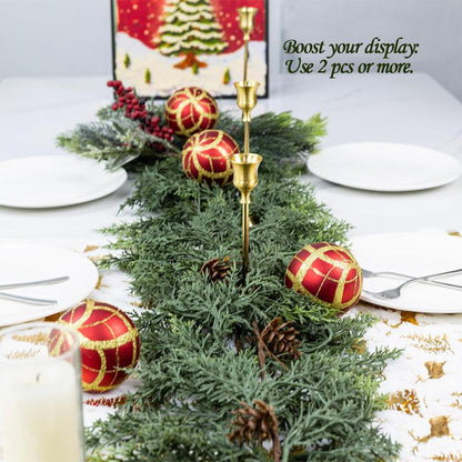 Artificial Cedar Garland 2PC