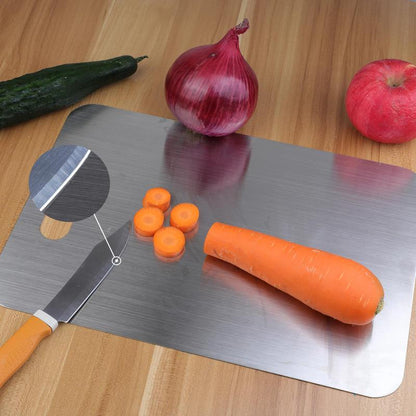 Anti-Bacterial Stainless Steel Cutting Board