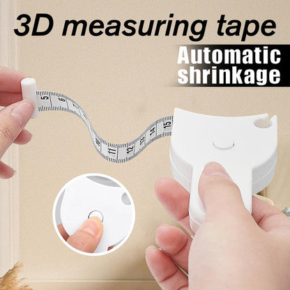 3D Auto-Retractable Body Measuring Tool